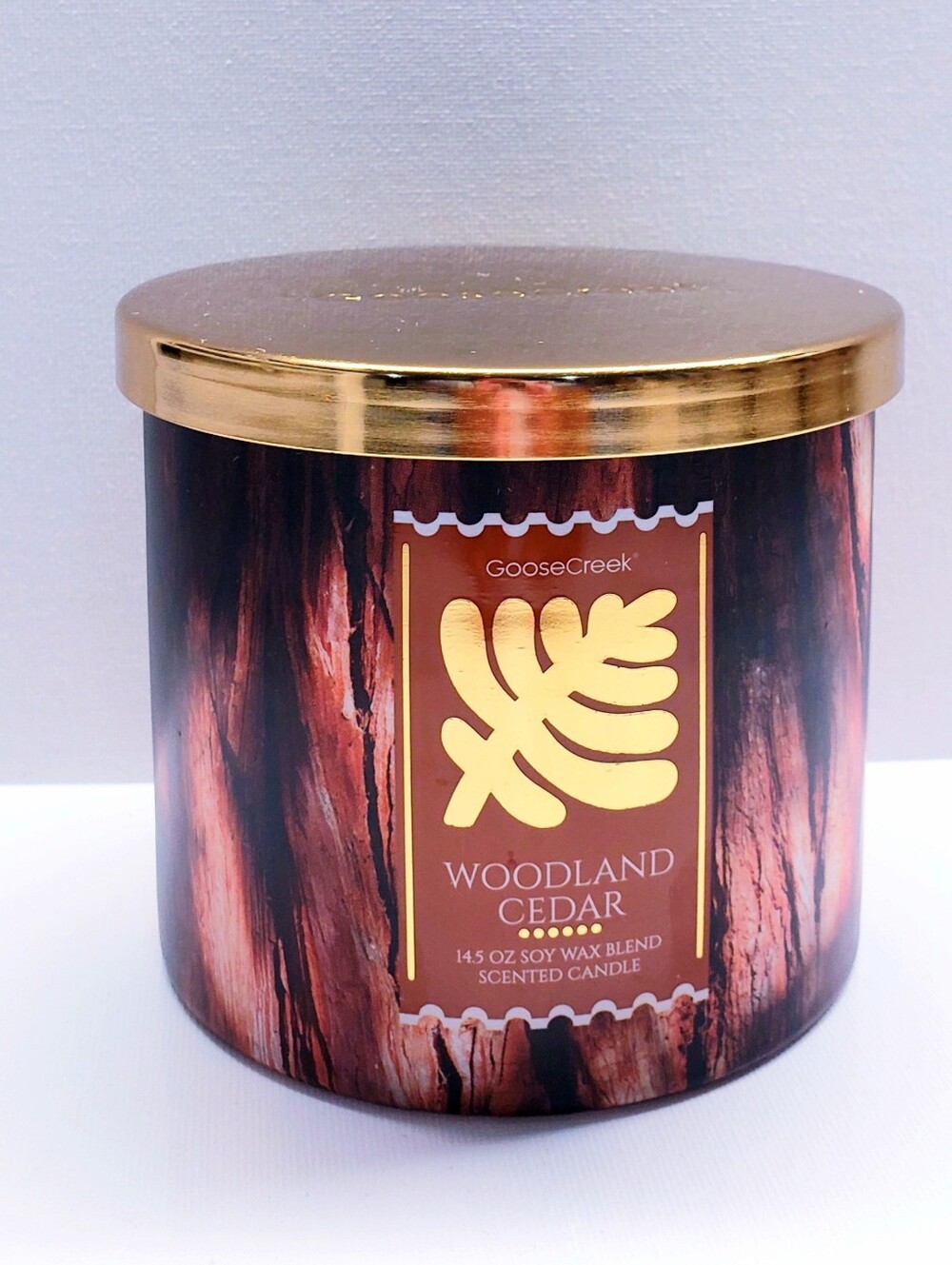 Goose Creek WOODLAND CEDAR Large 3-Wick Scented Candle, 14.5 Oz